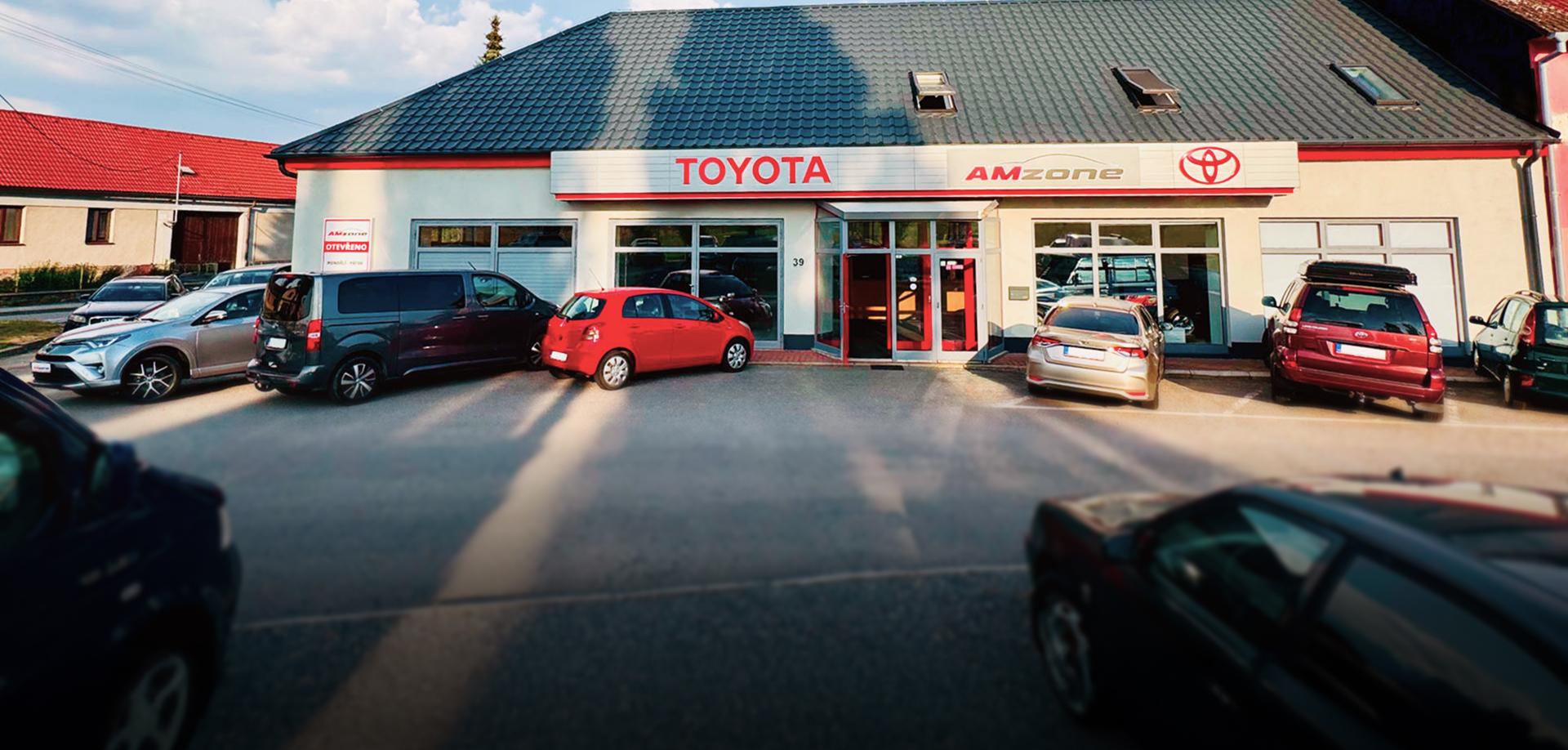 AM zone autobazar a autoservis Třebíč - prodej vozidel Toyota a hybridů